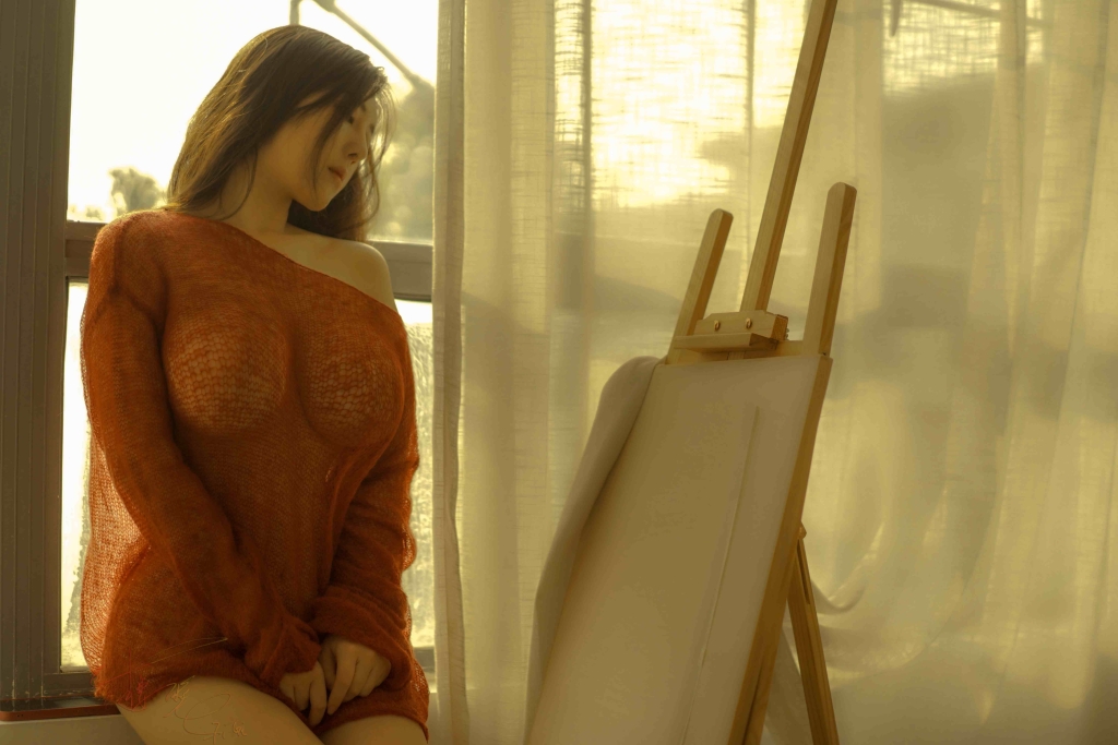 【微密圈】樱晚gigiNO.58 胭 脂 [24P-210MB]插图