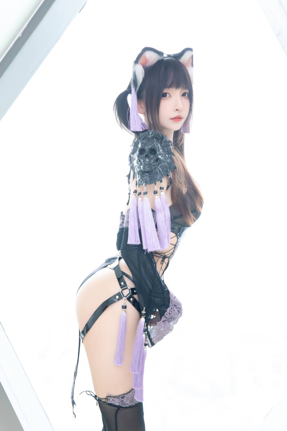 神樂坂真冬 NO.141 旗袍猫女 [75P2V-223MB]插图