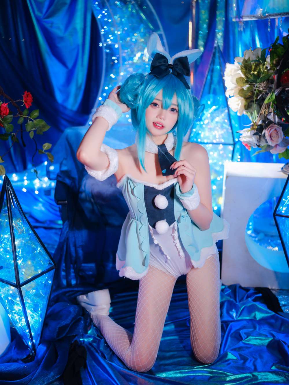 咬一口兔娘 NO.002 MIKU初音未来兔女郎 [13P-84MB]插图
