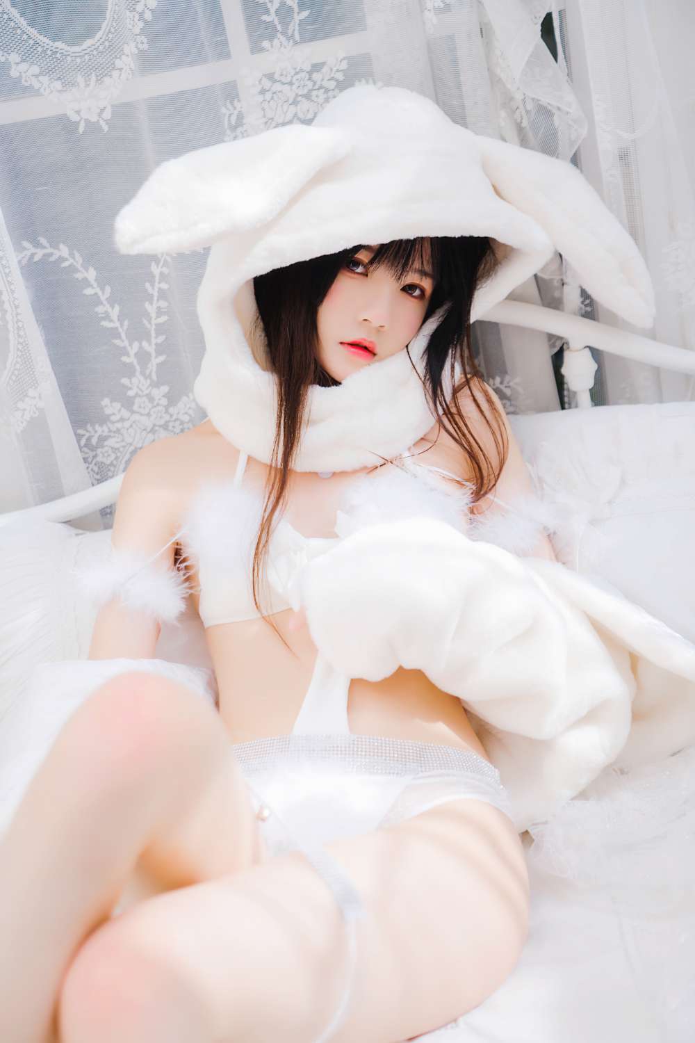 桜桃喵 NO.141 小白兔01+02 [97P-1.37GB]插图