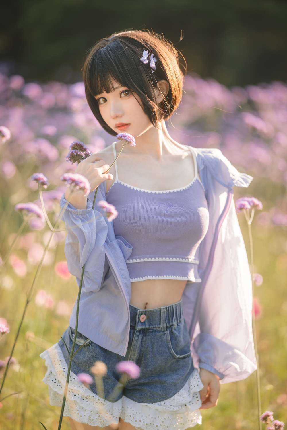 花柒Hana NO.029 马鞭草 [15P-278MB]插图