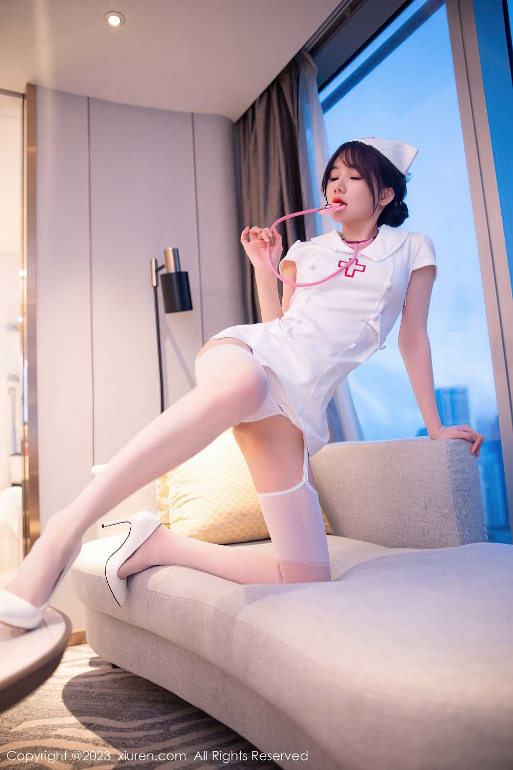 [Xiuren秀人网]2023.02.06 NO.6221 婠婠么插图1