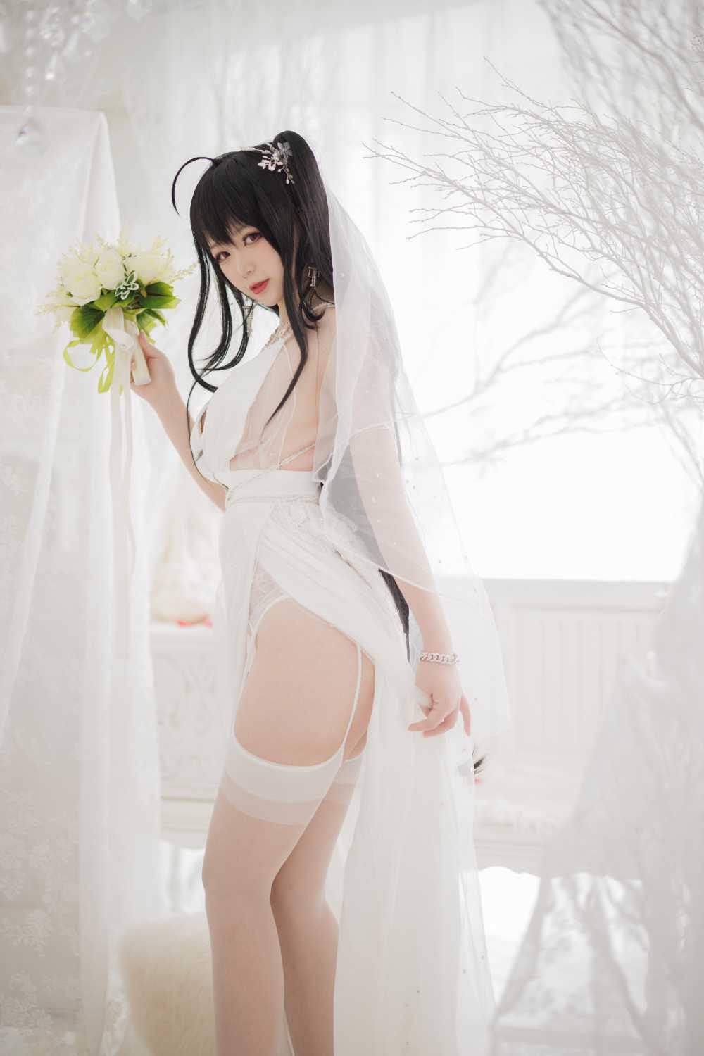 樱落酱w NO.027 大凤花嫁 [26P-272MB]插图1