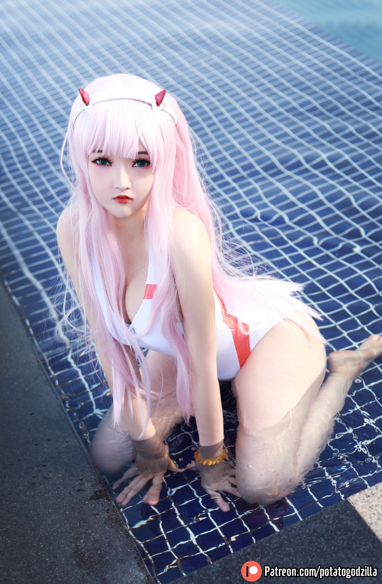越南 Potato Godzilla NO.74 Zero Two Swimsuit [29P-209MB]插图