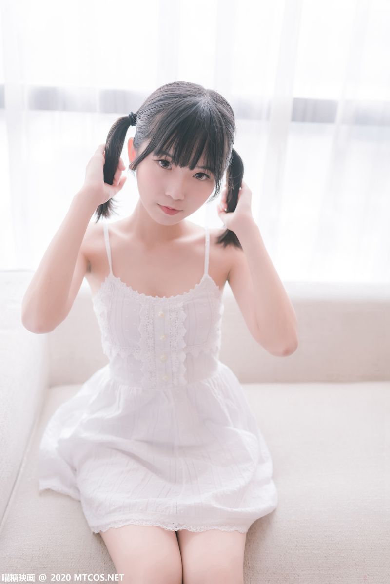 [喵糖映画] VOL.177 白裙少女 [47P233MB]插图1