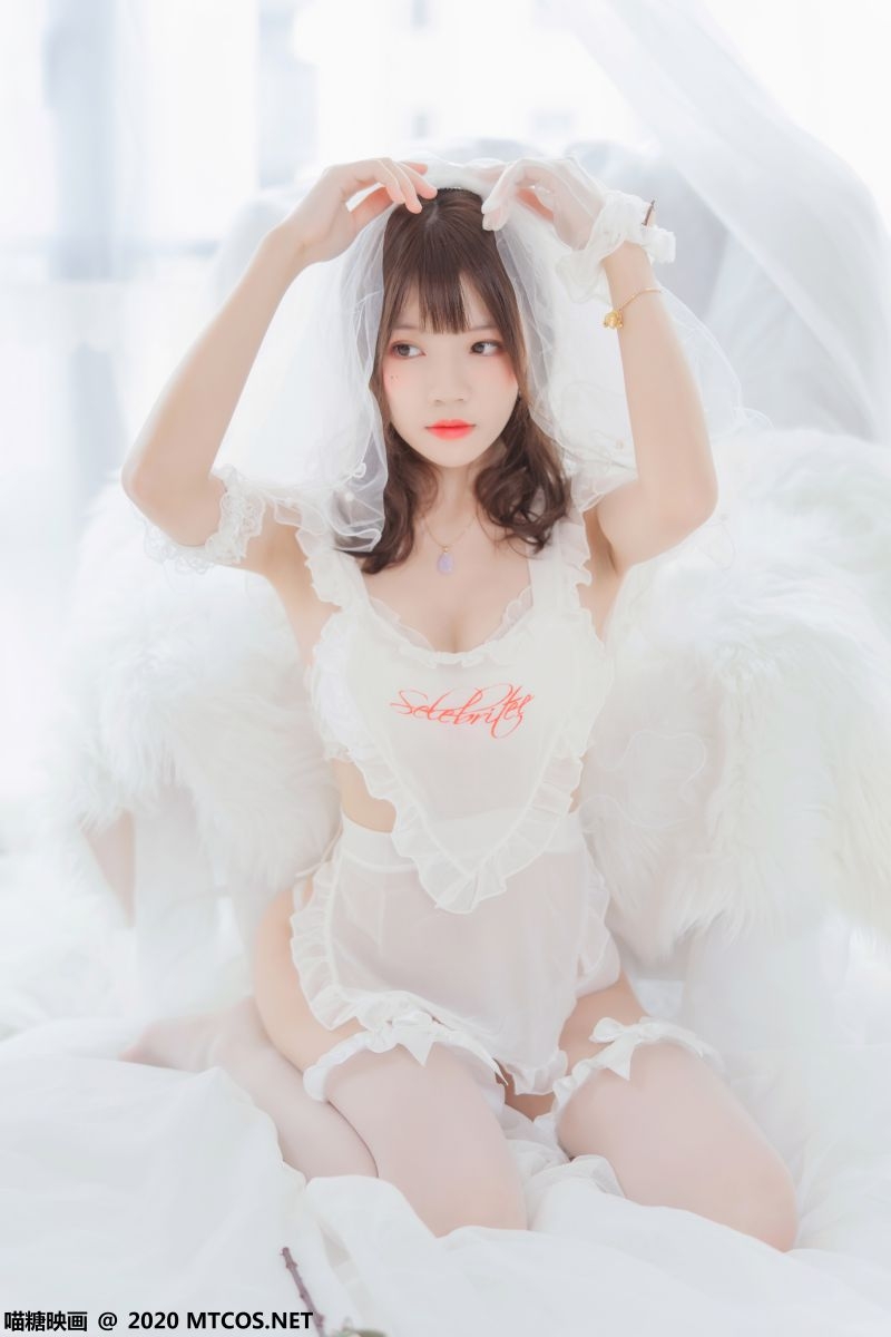 [喵糖映画] VOL.186 纯白轻纱 [25P440MB]插图