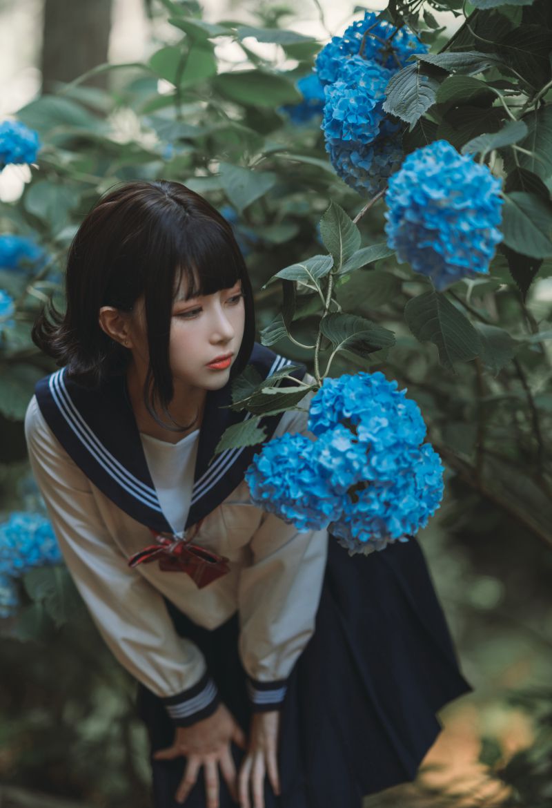 凛子酱 NO.020 紫阳花 [34P-156MB]插图