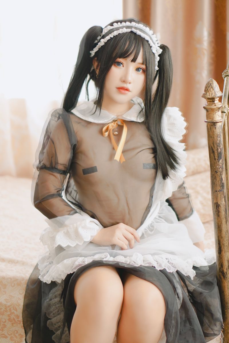 越南 Chono Black NO.020 Transparent Maid [16P-89MB]插图1