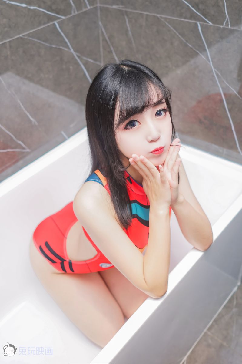 兔玩映画 夏日泳装 Vol.038 红色系 [43P-443MB]插图