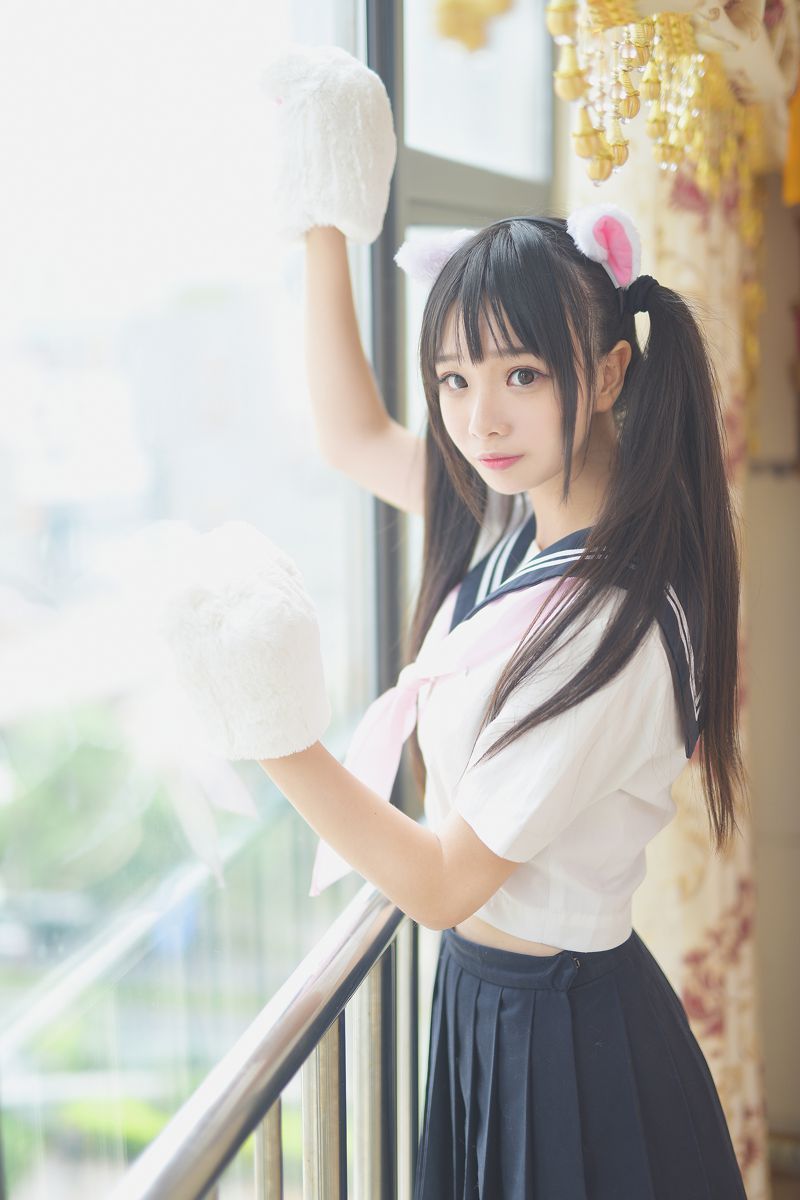 风之领域 - NO.147 喵喵校服少女 [50P-262MB]插图1