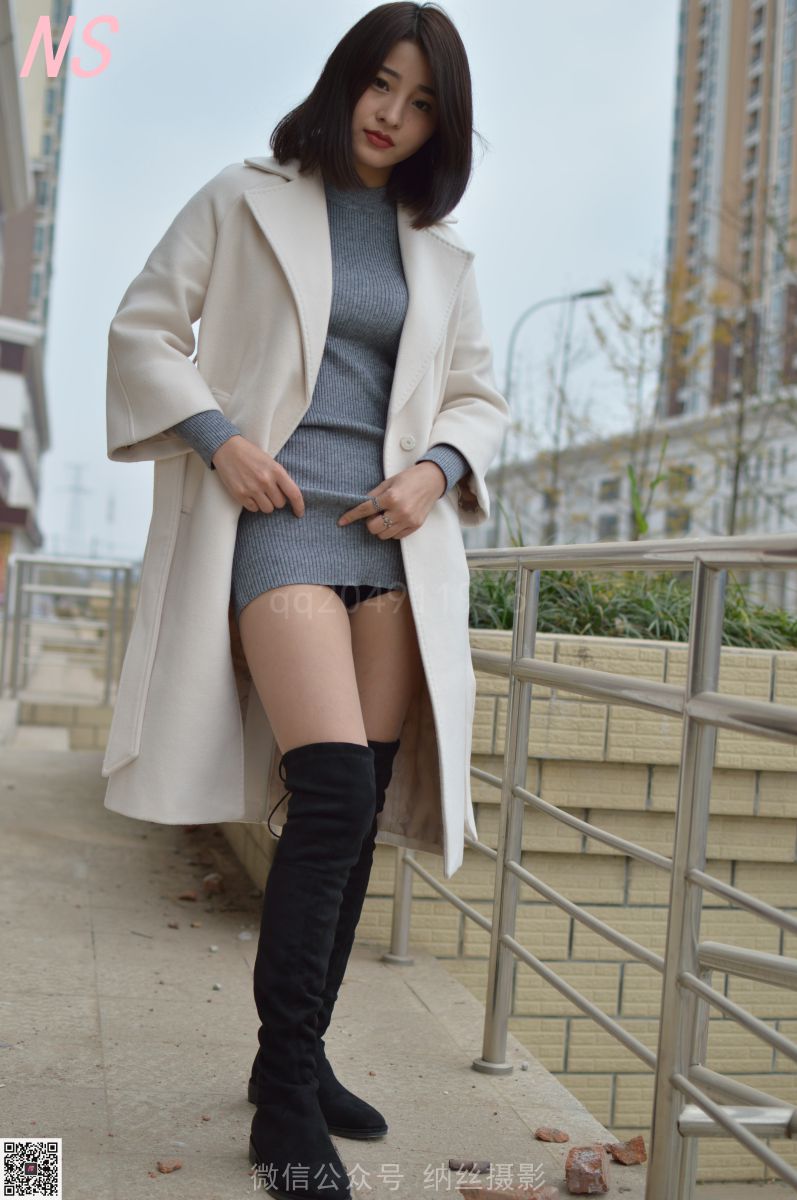 纳丝摄影 NO.056 李媛媛1 肉丝紧身裙 [67P1V+317M]插图