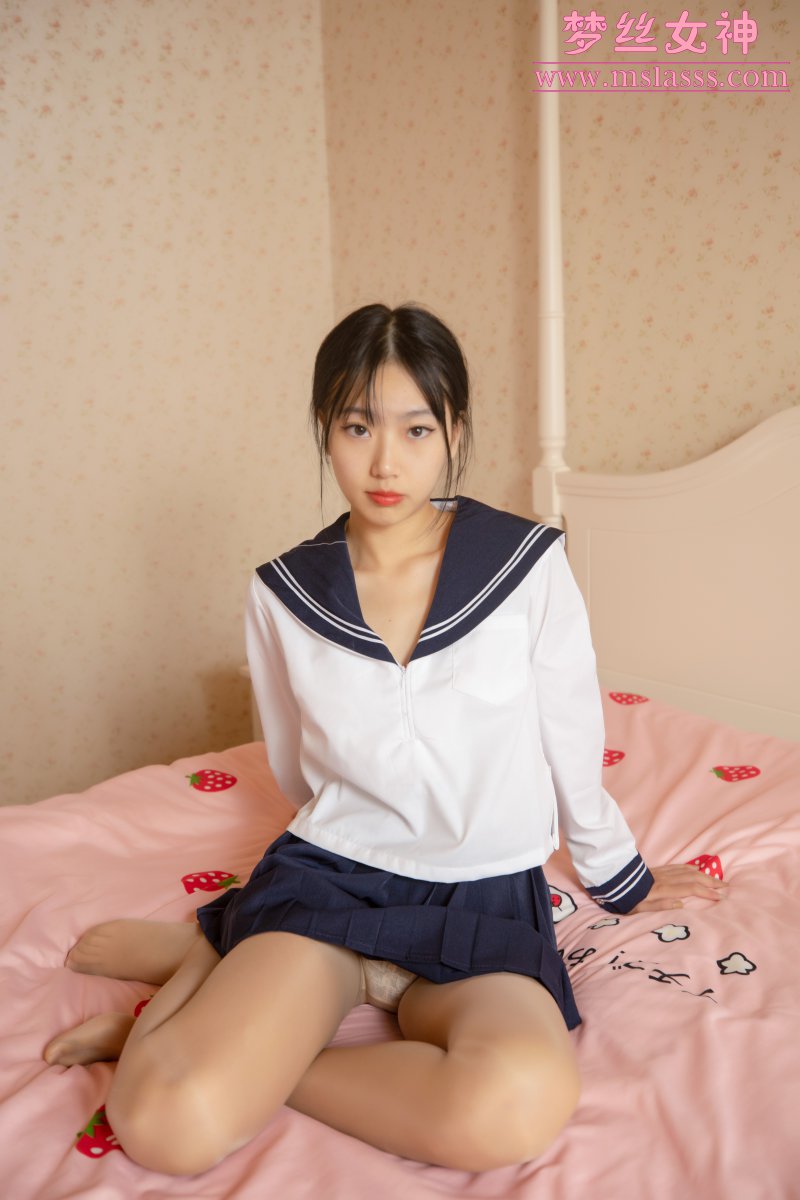[MSLASS梦丝女神] 2021-11-07 NO.172 凌凌 水手服肉丝 [43+1P／225MB]插图1