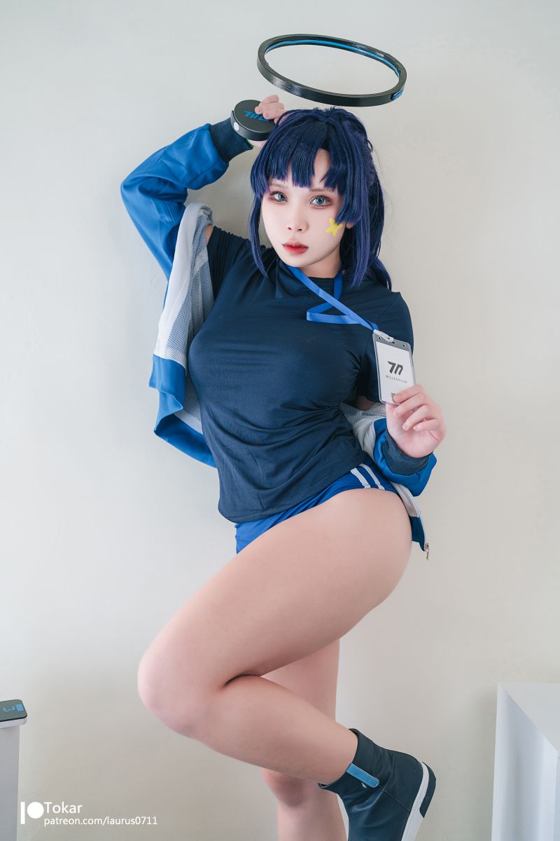 浵卡Tokar 早濑优香(体操服) Hayase Yuuka(Gym ver) 【45P】插图