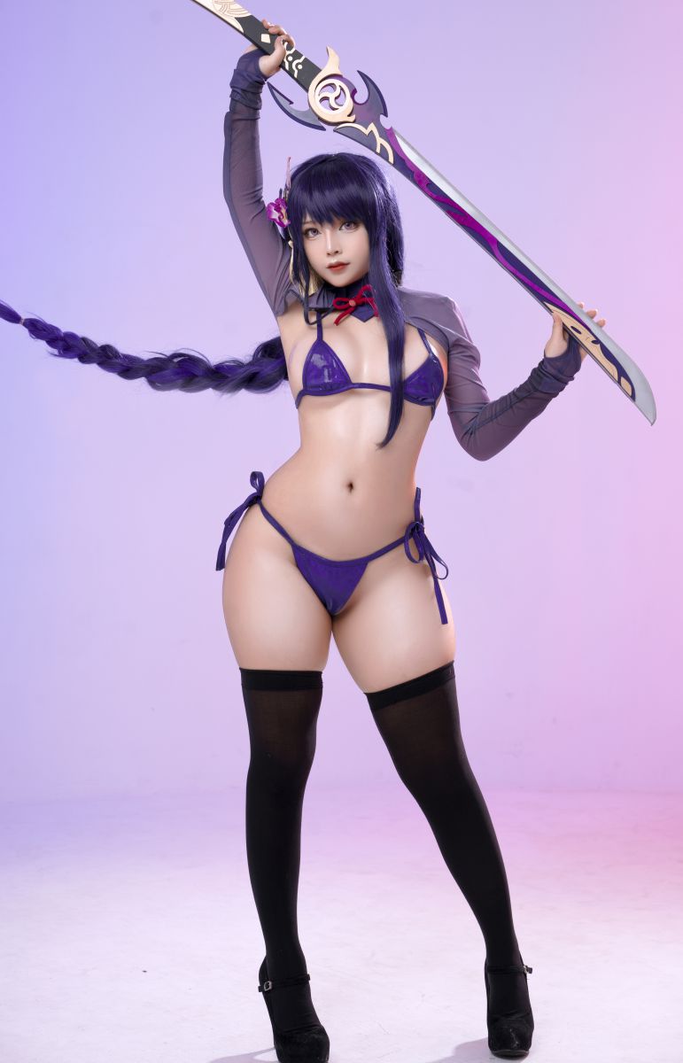 Sayo Momo – NO.098 Raiden Shogun [10P／61MB]插图1