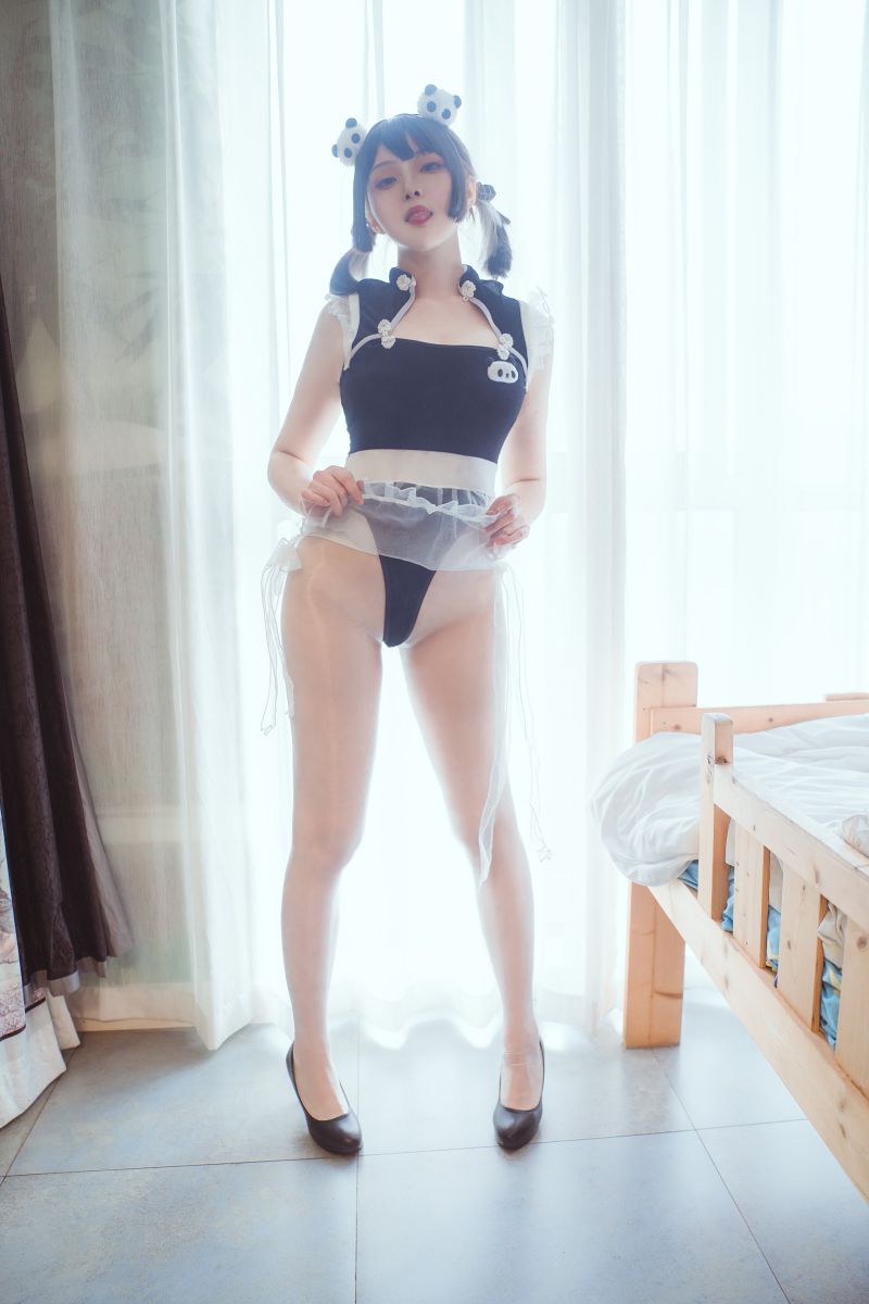 Natsuko夏夏子 – NO.032 熊猫女仆[64P1V-852MB]插图1