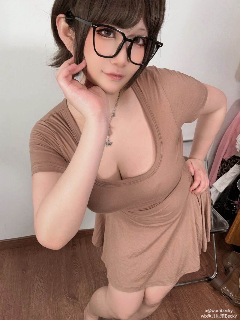 贝贝琪Becky - NO.011 桃子水袋[30P-69.5M]插图