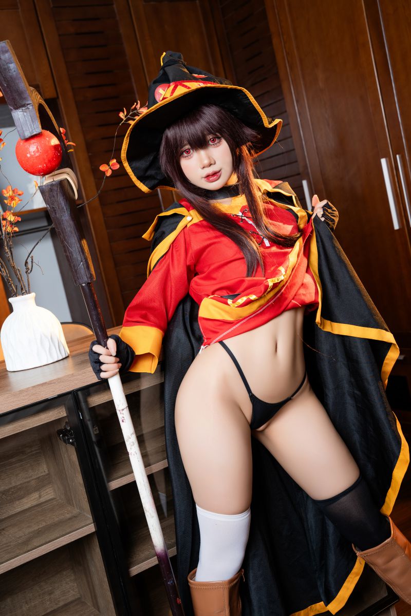 PoppaChan – NO.042 Konosuba Megumin [128P12V-1.01GB]插图