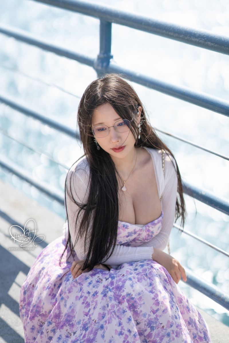 雨波HaneAme – NO.397 24年08月订阅 Glasses Girlfriend USA 眼鏡女友 夏末美國回憶[72P-240.3M]插图