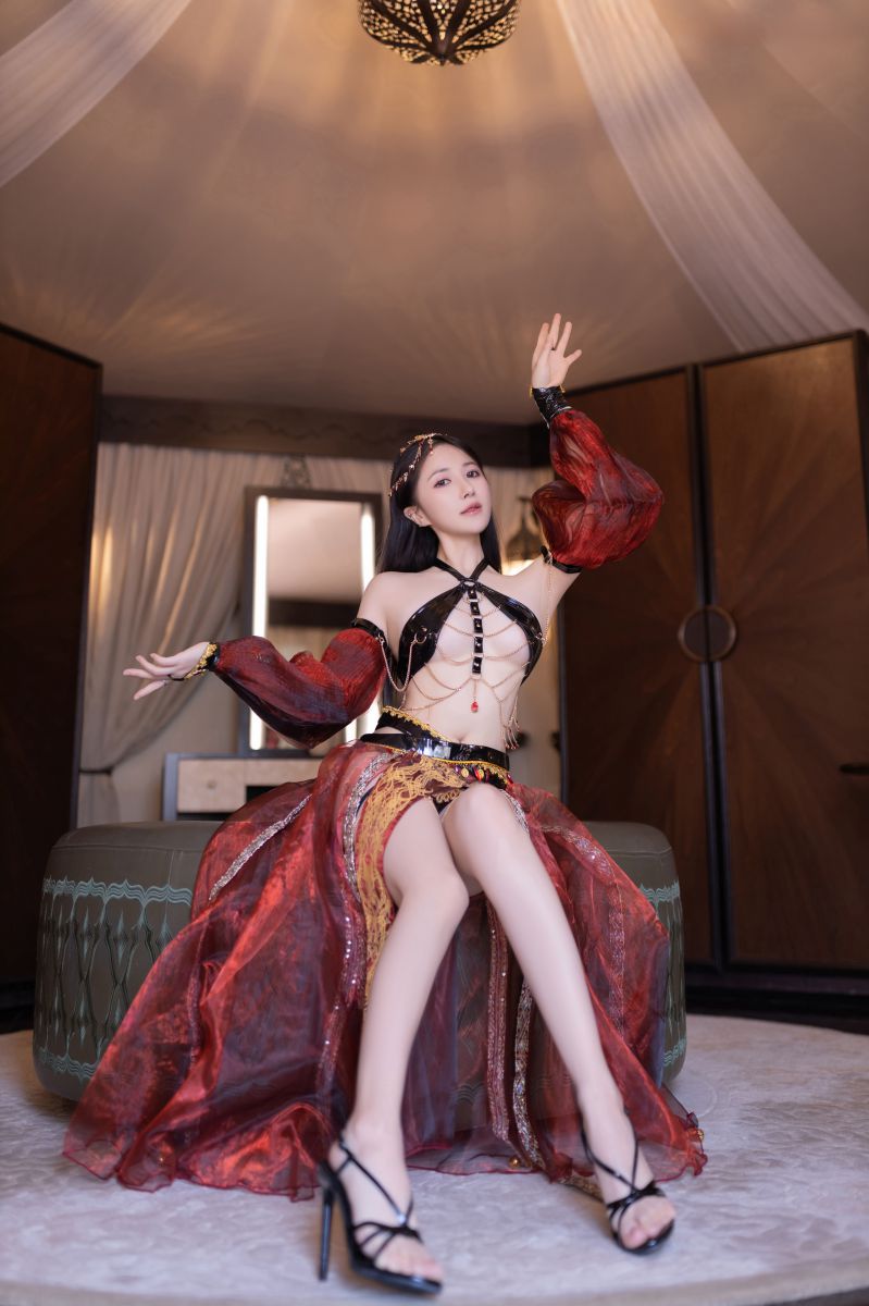 秀人网女神鱼子酱Fish 内部私购 舞娘【117P】插图