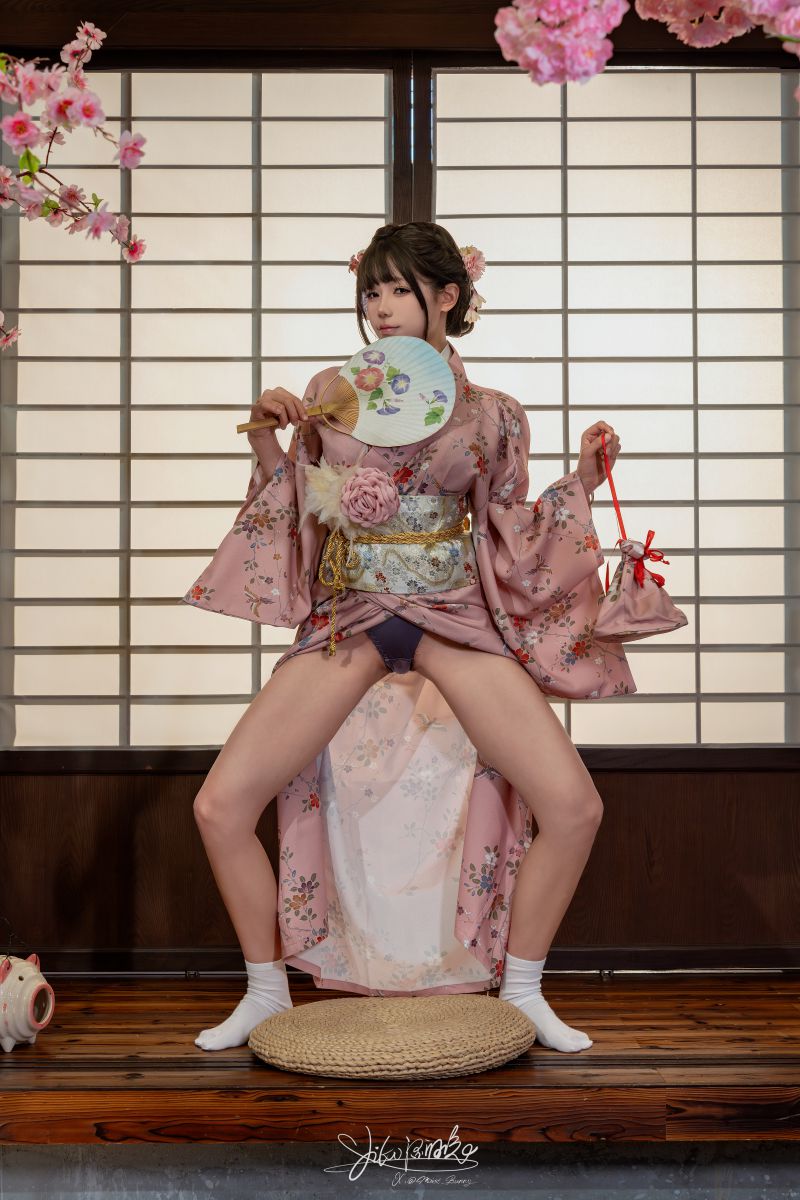 咬一口兔娘(黏黏团子兔) – NO.177 温泉の女将 [77P1V-1.52GB]插图1