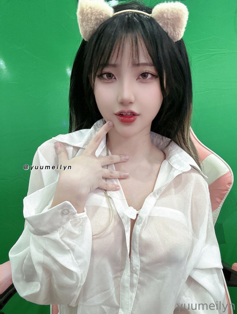 南阿黑颜博主yuumeilyn【NPNV14G】插图
