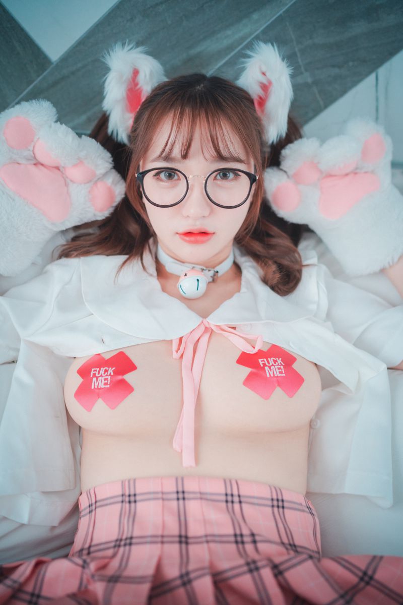 DJAWA NO161 Yeeun - Cute Pink50P-3529M插图