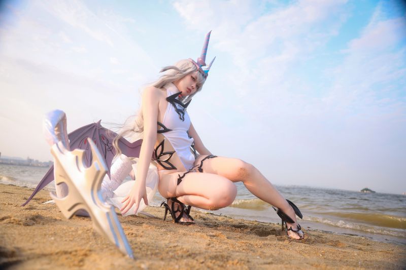 G44不会受伤 – NO.122 水妖兰 梅柳齐娜 Summer Melusine[21P-201.1M]插图1