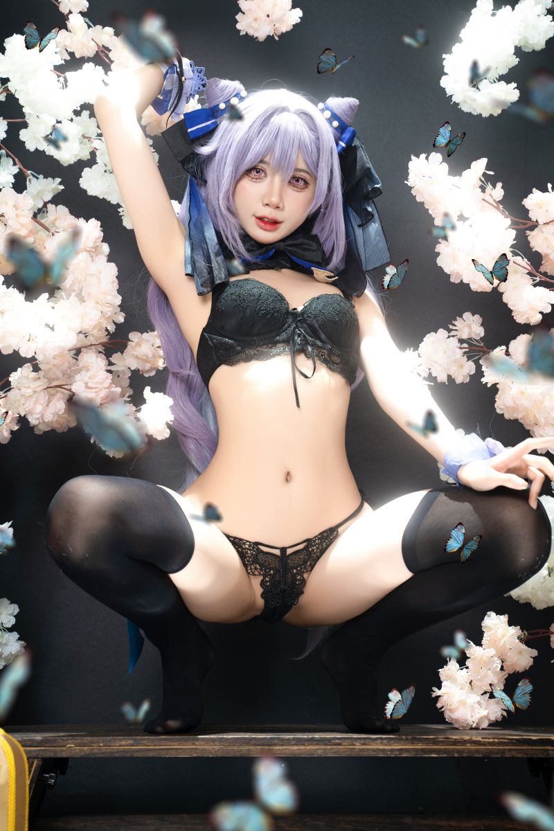 PoppaChan – NO.044 Keqing [120P10V-1.08GB]插图1