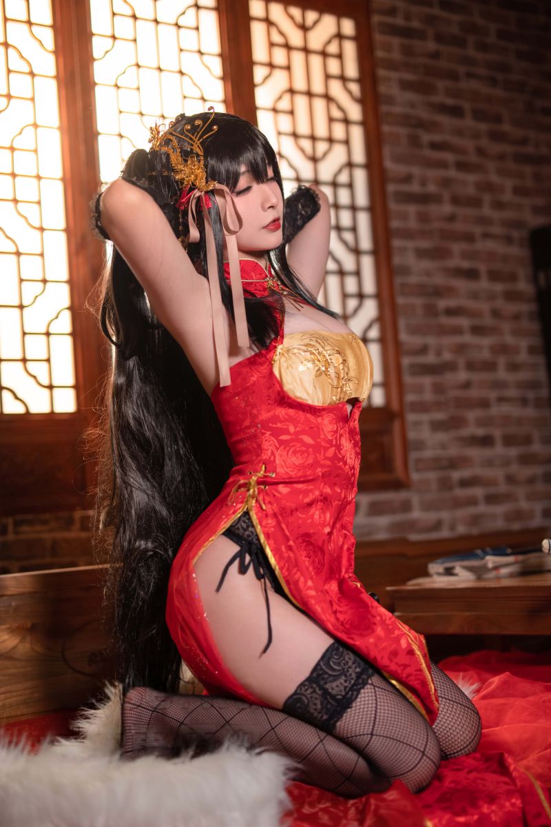 yuuhui玉汇 (Kokuhui) – NO.094 碧蓝航线 大凤旗袍[23P-148M]插图1