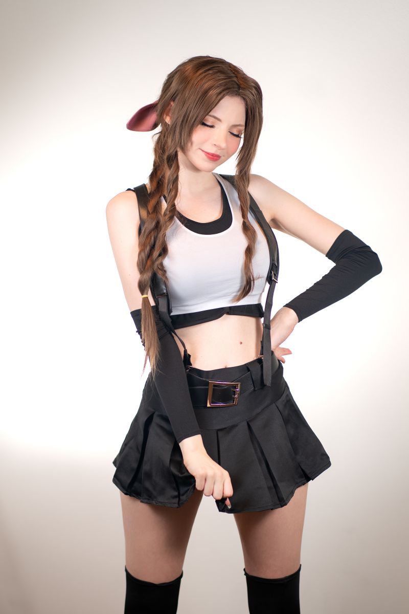 Peach milky - NO.003 Aerith Tifa Swap[66P／237MB]插图1