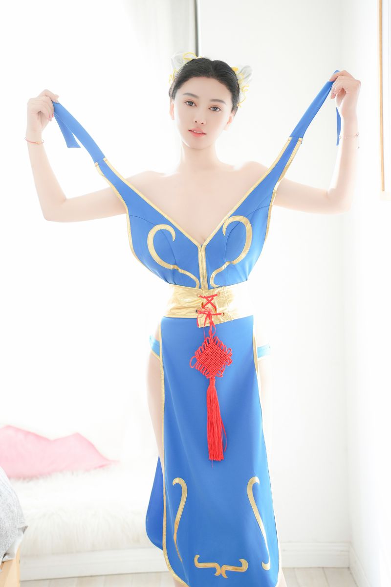 雅茹老师 – cos春丽插图1
