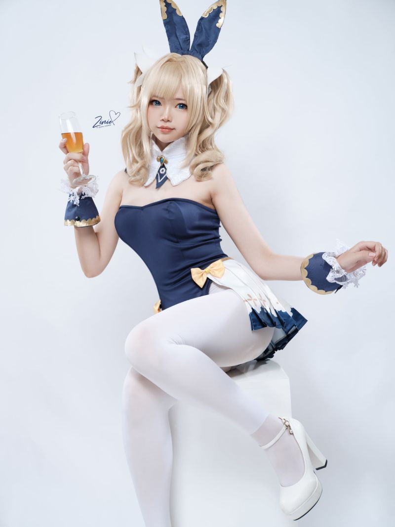 ZinieQ – NO.124 Barbara Bunny[12P-2.2M]插图1