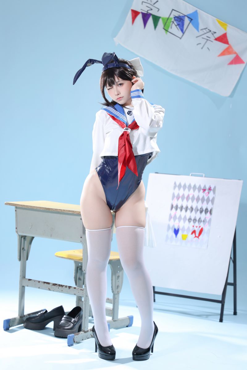 G44不会受伤 – NO.126 水手服兔女郎咖啡厅 [27P-350MB]插图1