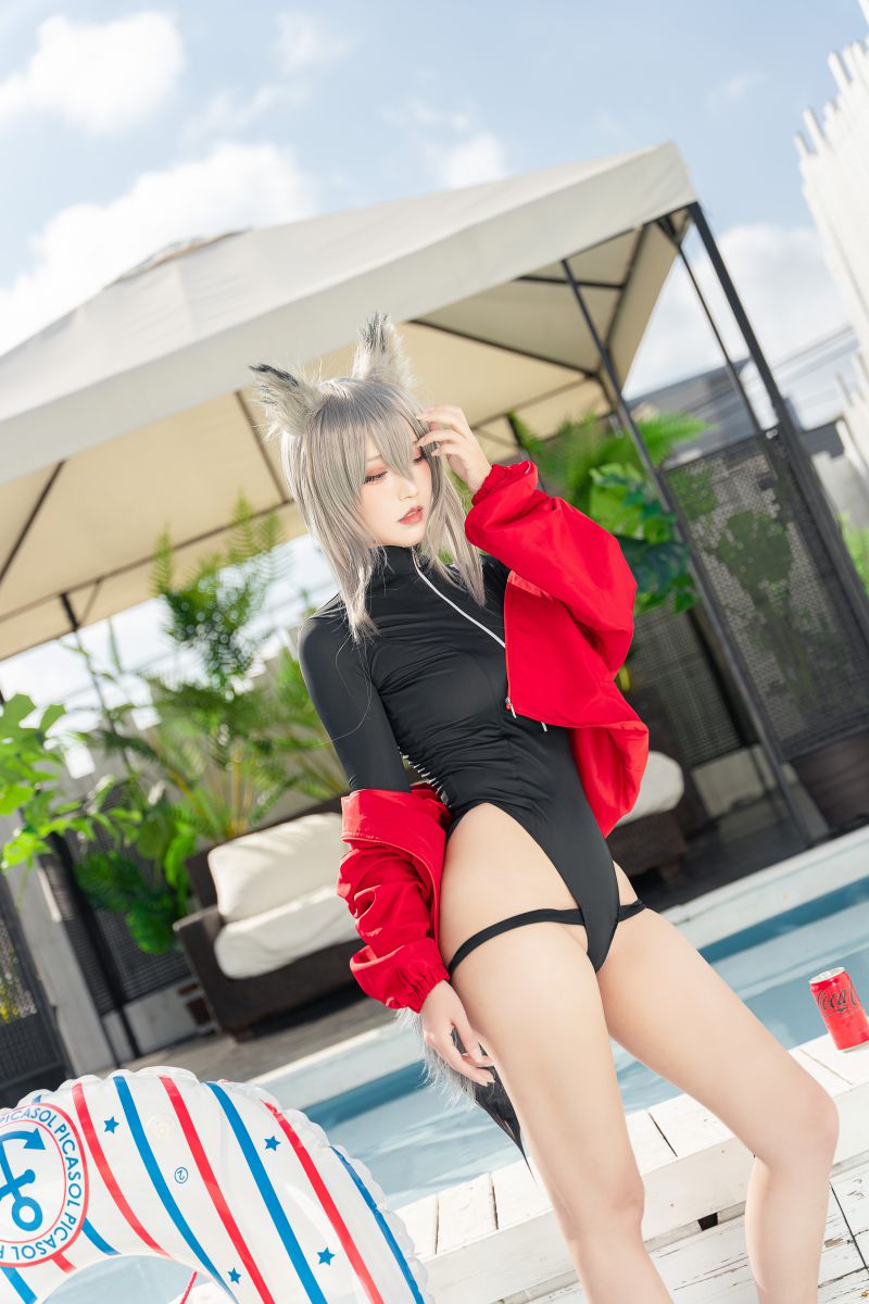 切切celia - NO.005 明日方舟 红[28P-1V-266.9M]插图