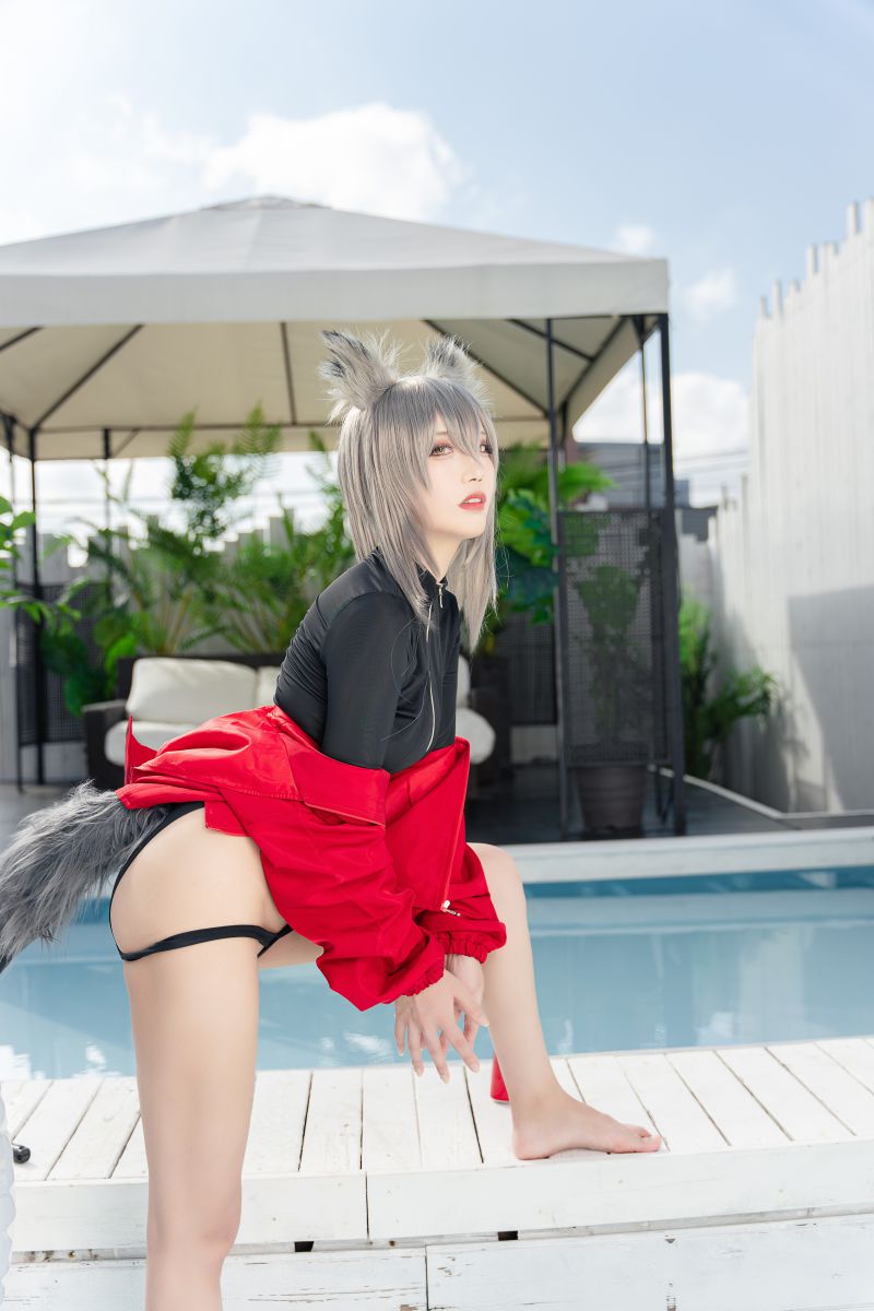 切切celia - NO.005 明日方舟 红[28P-1V-266.9M]插图1