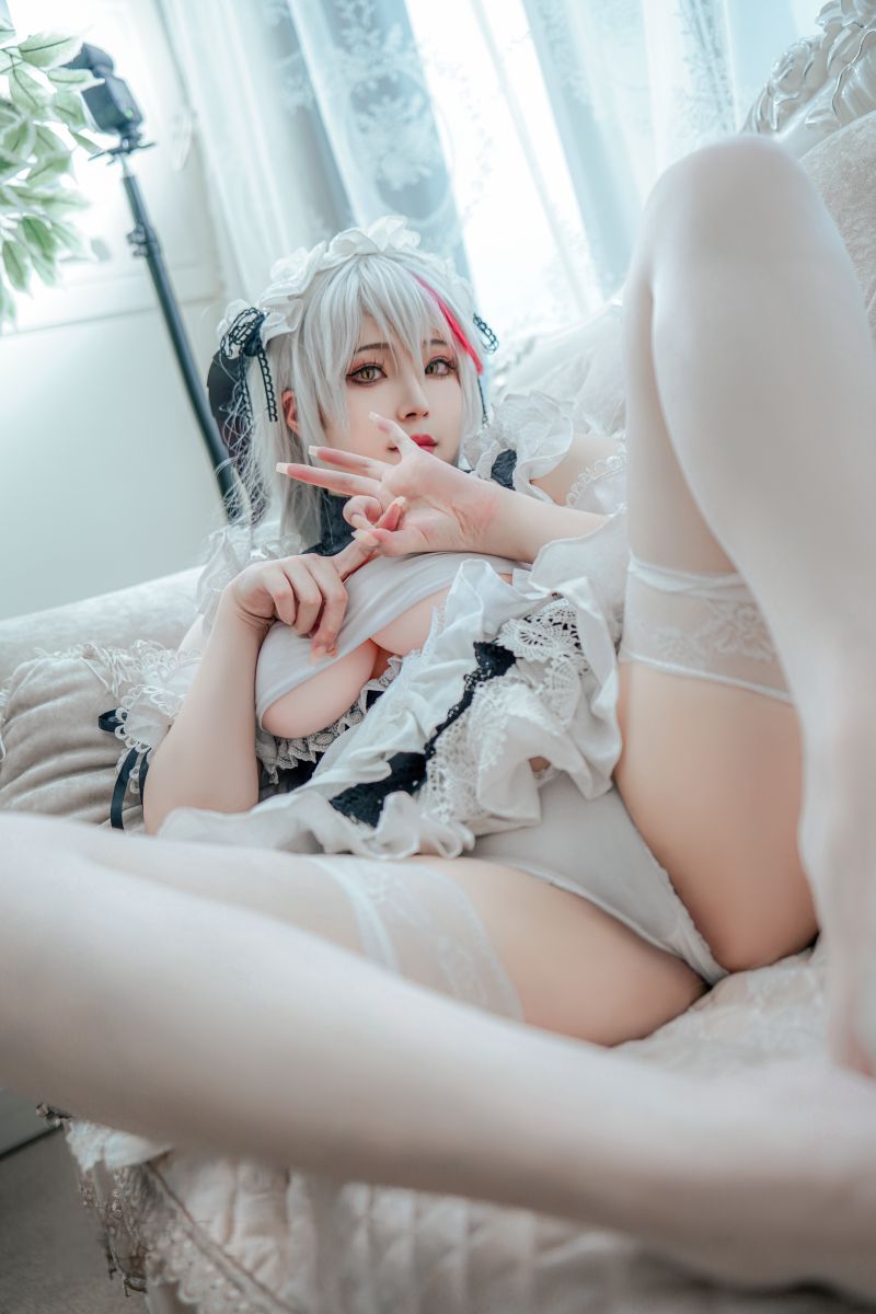 Natsuko夏夏子 – NO.044 碧蓝航线 埃吉尔 龙女仆[17P-97.8M]插图