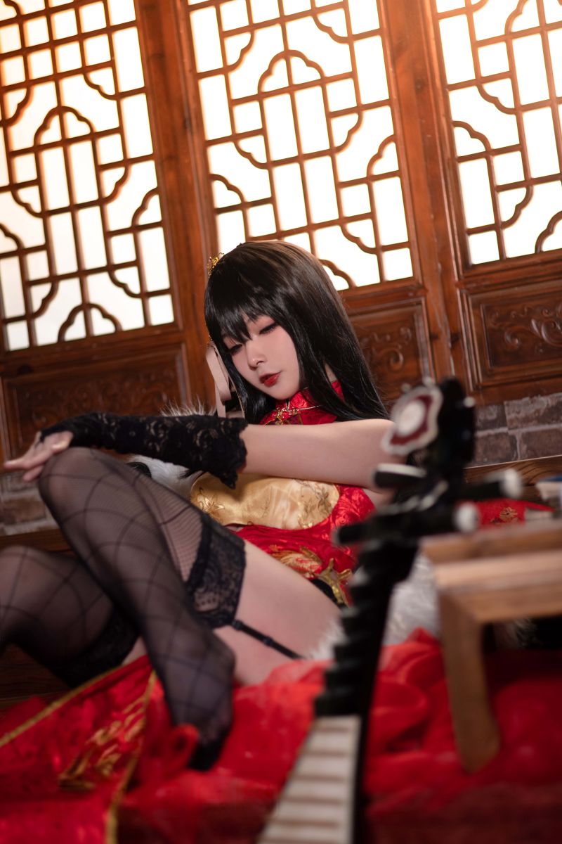 yuuhui玉汇 (Kokuhui) – NO.094 碧蓝航线 大凤旗袍[23P-148M]插图
