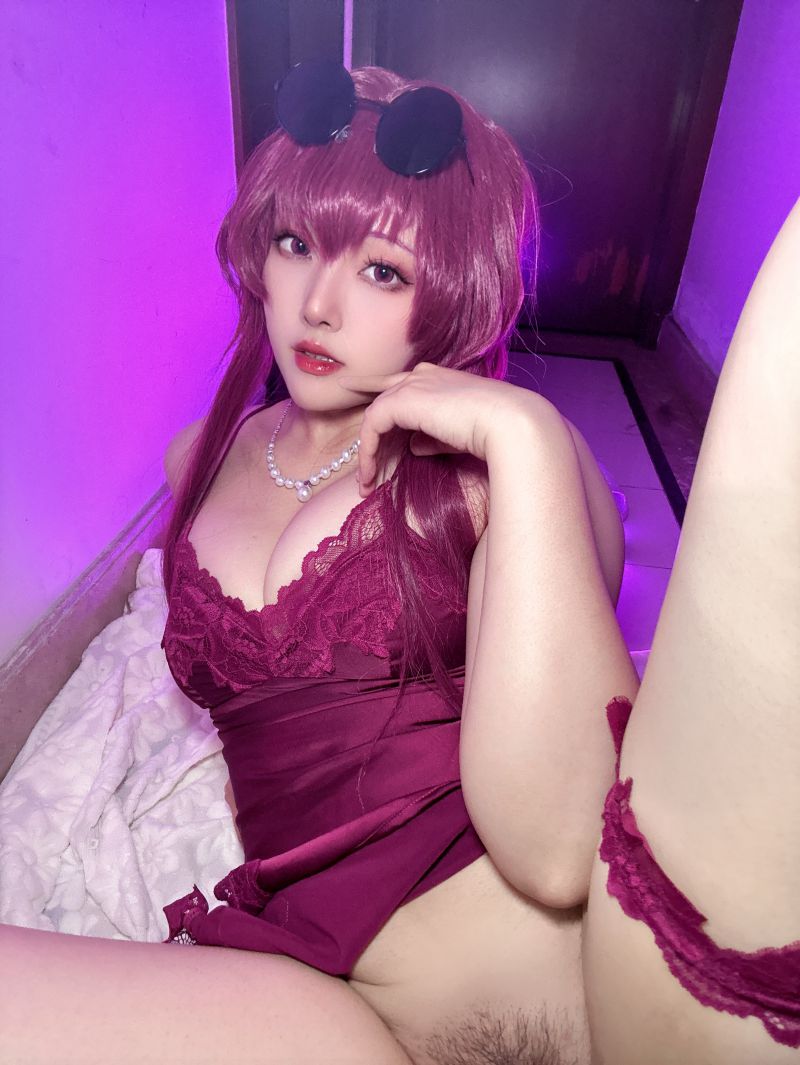 Natsuko夏夏子 – NO.062 崩坏：星穹铁道 卡芙卡睡衣[34P-6V-377.2M]插图1