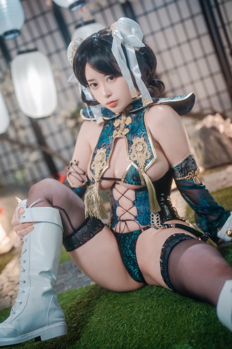 DJAWA NO329 Photo - ZziZzi - ChunLi The Fighter 153P／1.09GB插图1