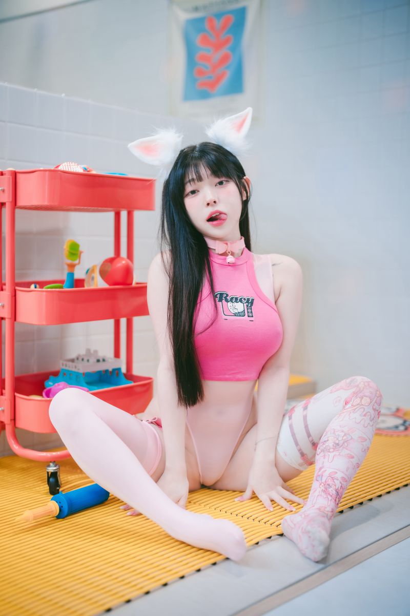 DJAWA NO332 Yui - Pink Bunny & Blck Ct 104P-820MB插图1
