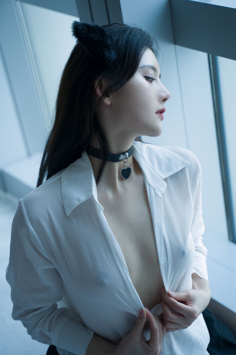 秀人女神 阿朱 猫女郎【138P】插图
