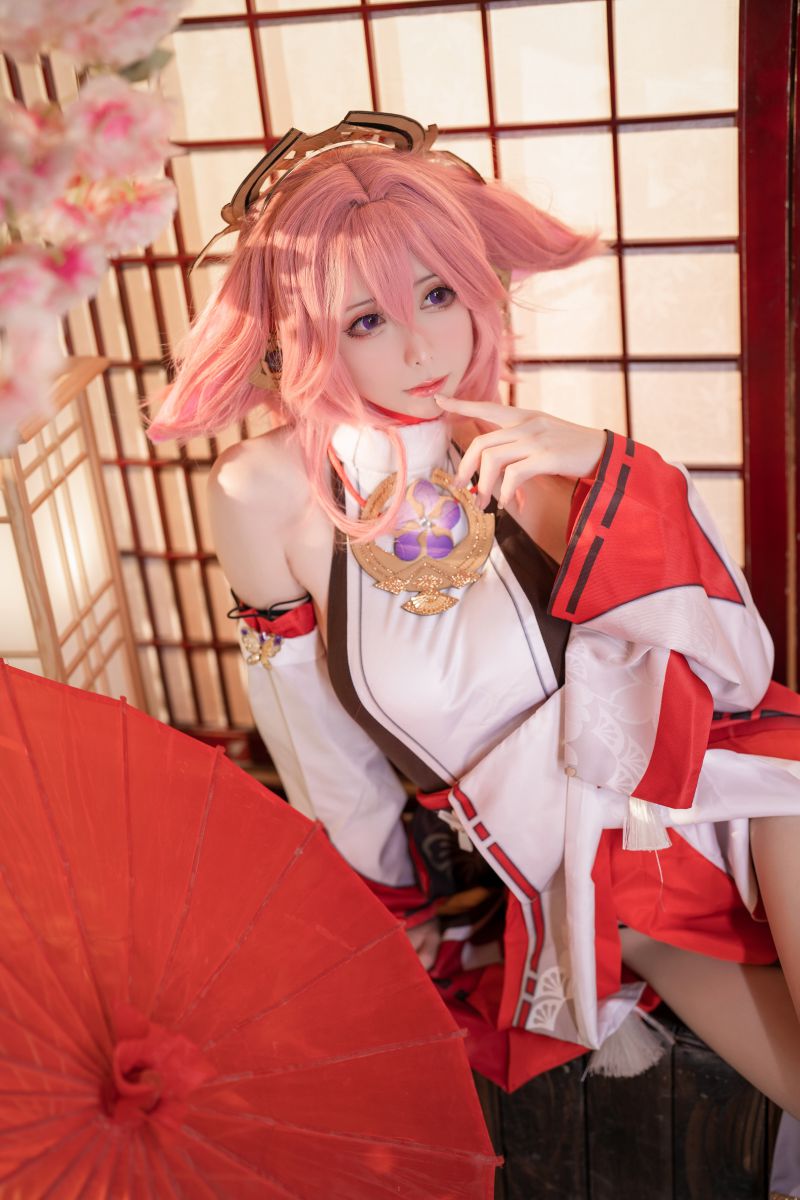 樱岛嗷 – NO.003 八重神子[20P-273M]插图