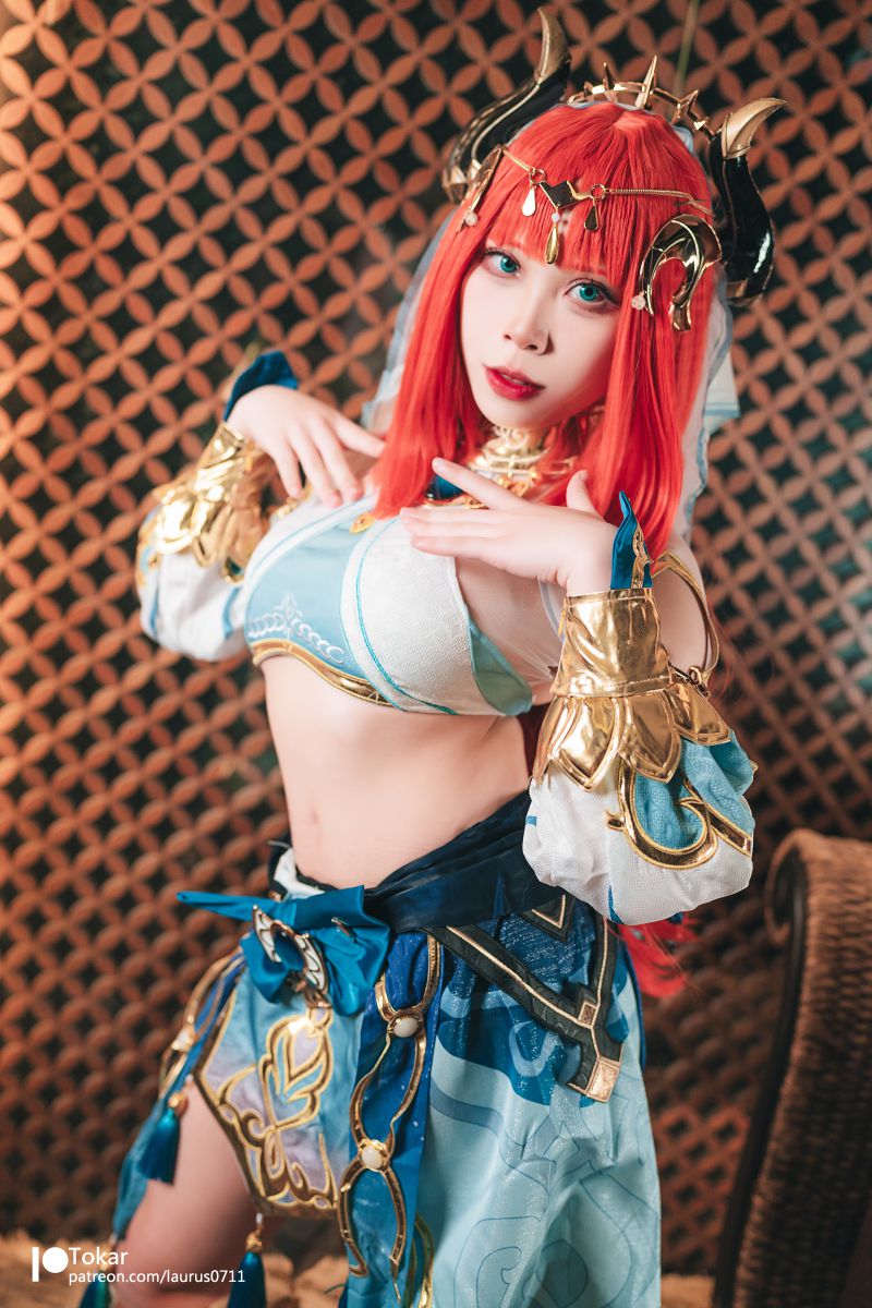Tokar浵卡 NO.065 原神 妮露 Nilou [35P-2V-2.86GB]插图1