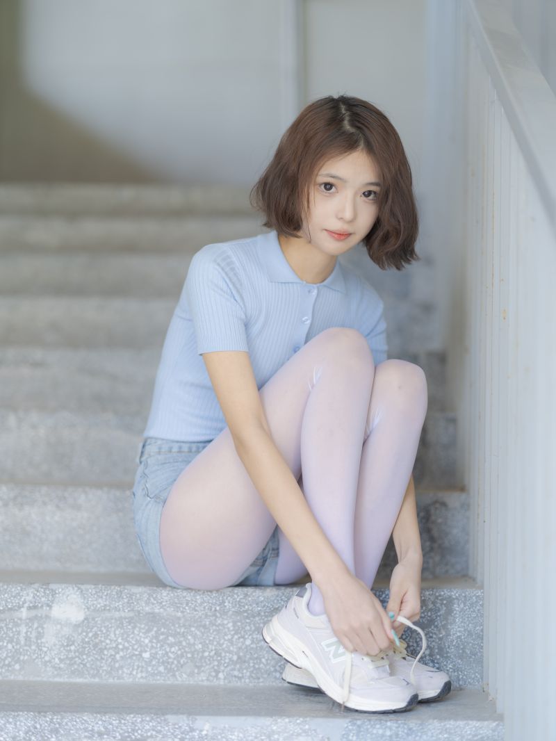森萝财团写真 - 媛媛 试拍 15D超薄白丝 [59P1V-3.20GB]插图1