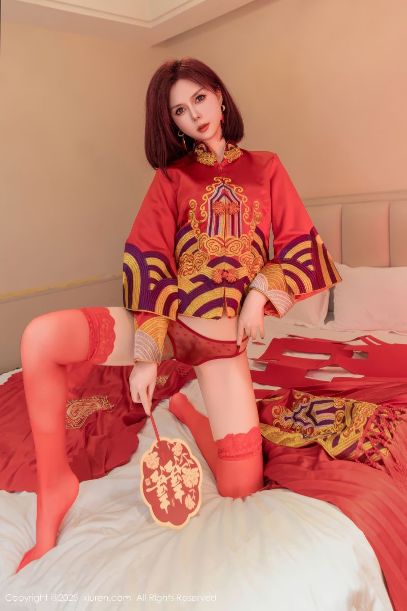 [XIUREN秀人网] 2025.03.11 NO.9995 白芷yy 新婚娘子第一夜插图