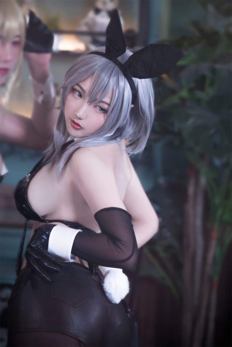 刺青Poi - No.007-碧蓝航线 北卡罗来纳+华盛顿 兔女郎 (&隼隼子) [40P-308MB]插图