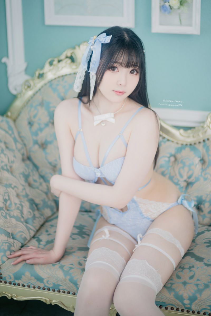 霜月shimo – NO.127 Blue Lingerie[41P-309.5M]插图1