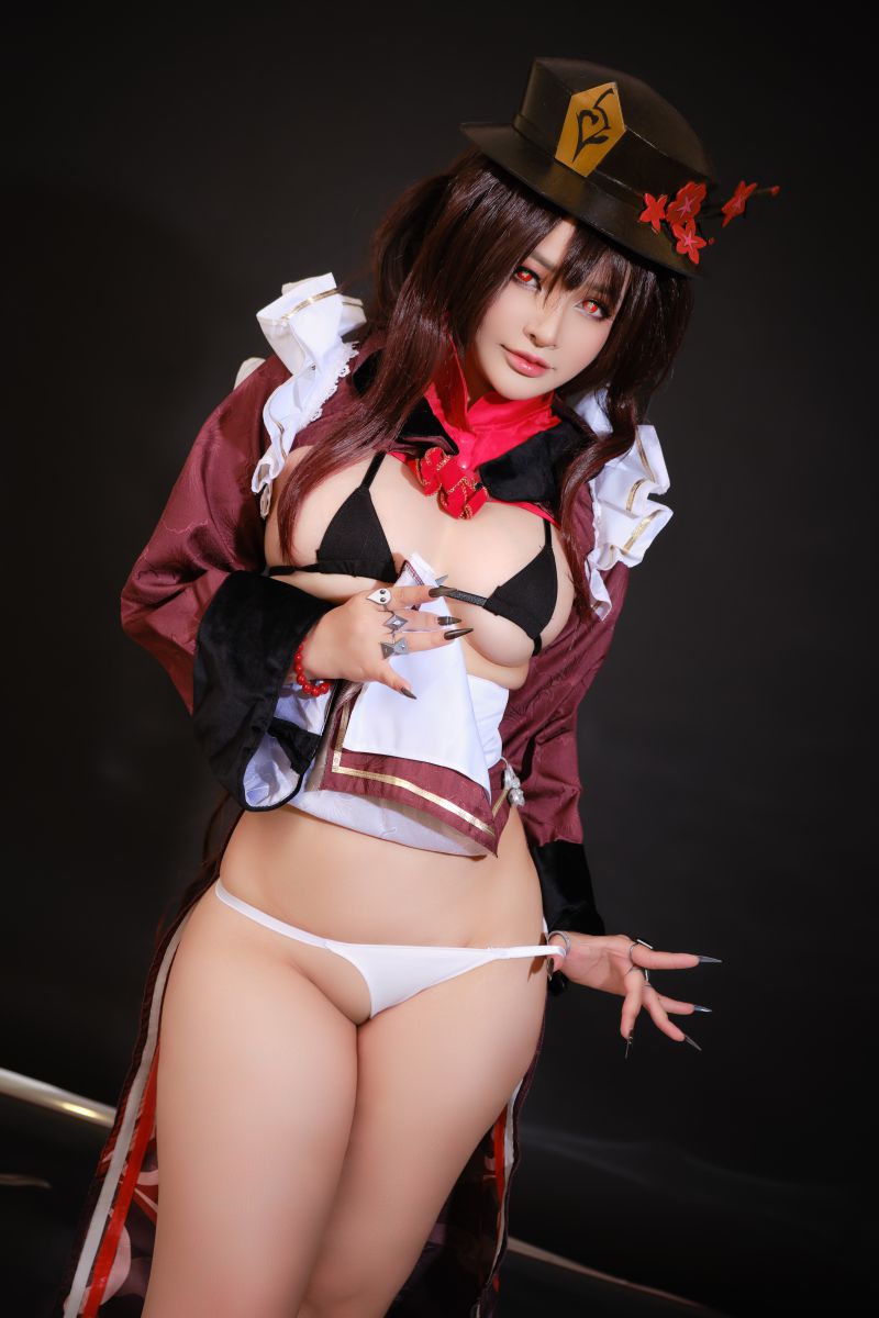 MiMi Chan - NO.005 Hu Tao[10P-91.5M]插图1