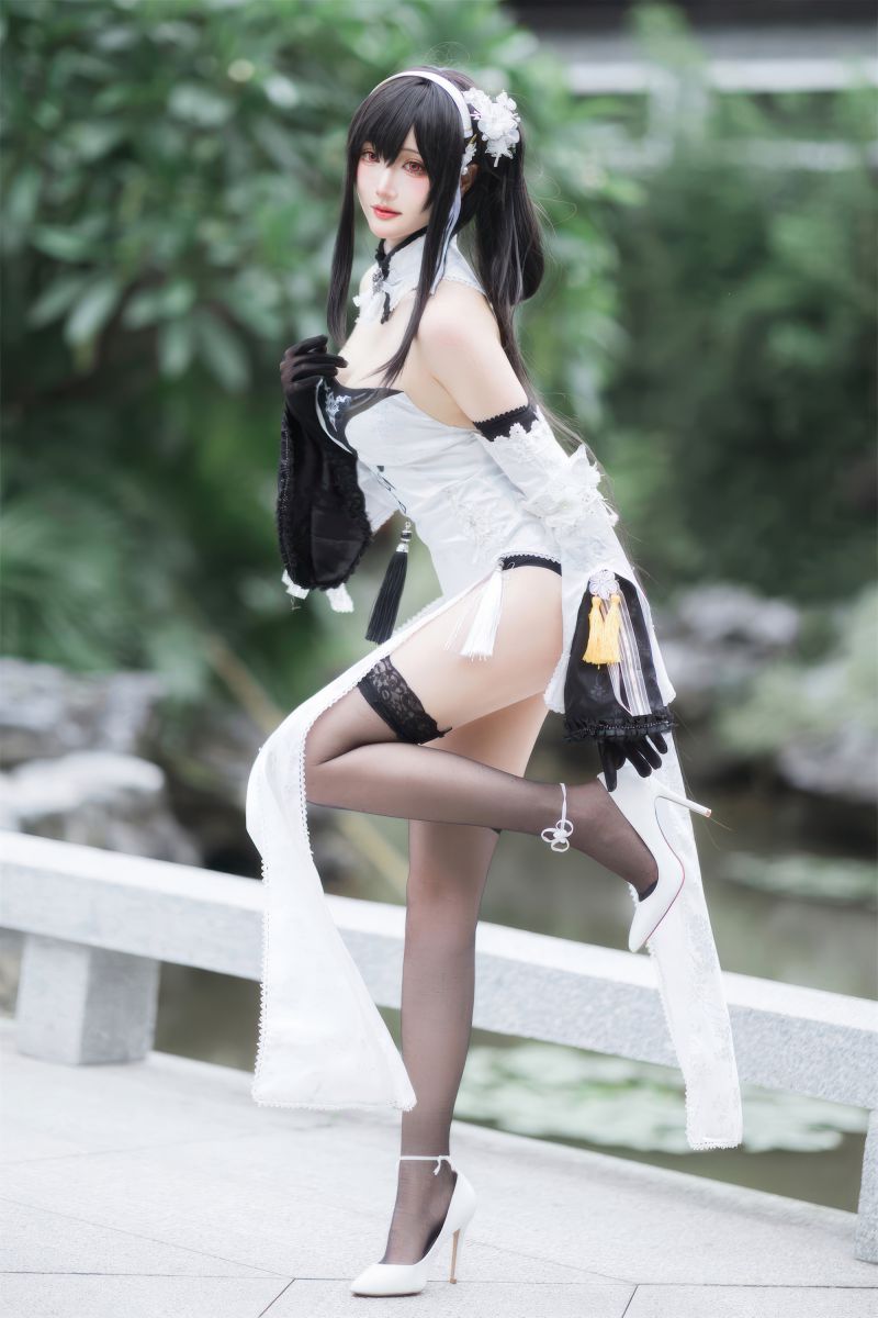 瓜希酱 – NO.094 碧蓝航线 镇海旗袍[15P-19.8M]插图