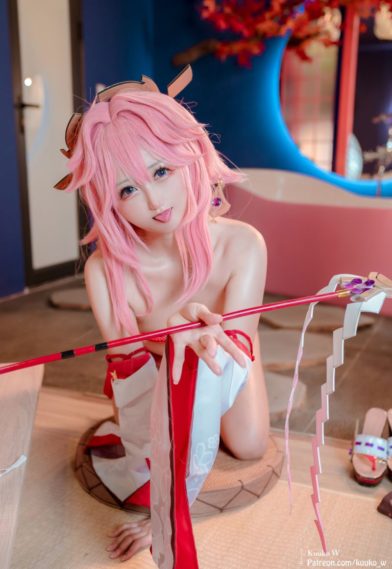 Kuuko W – NO.203 Yae Miko[38P-460.9M]插图1